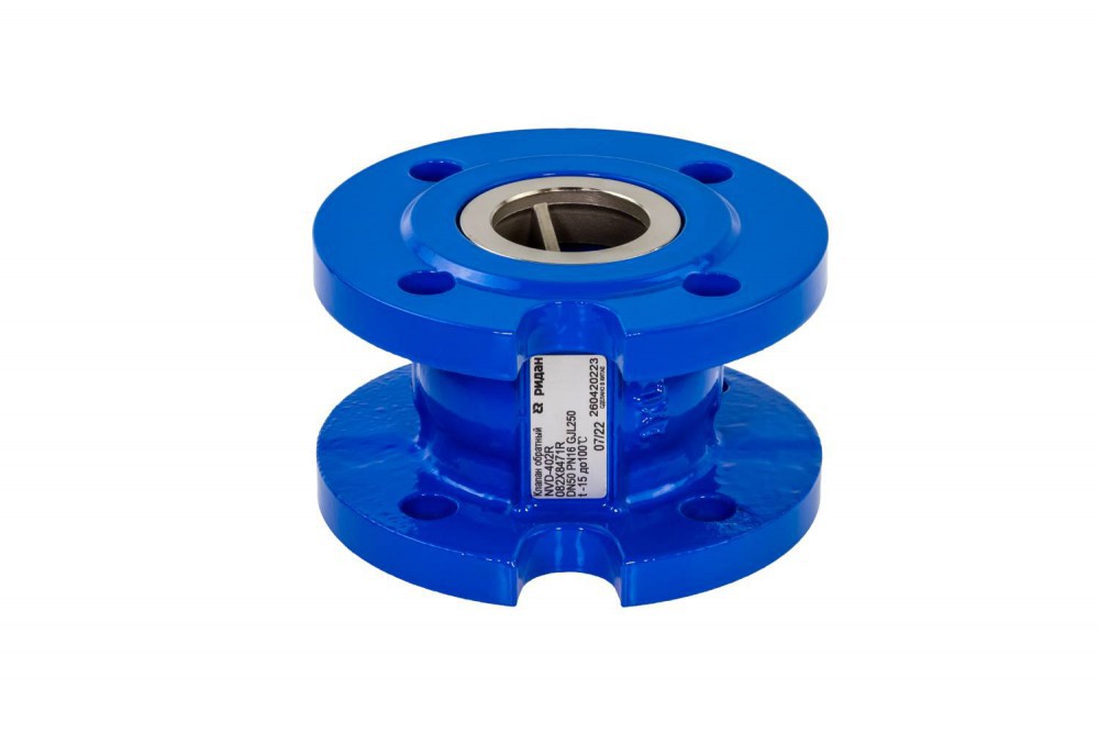 Чугунные обратные клапаны/затворы Ридан