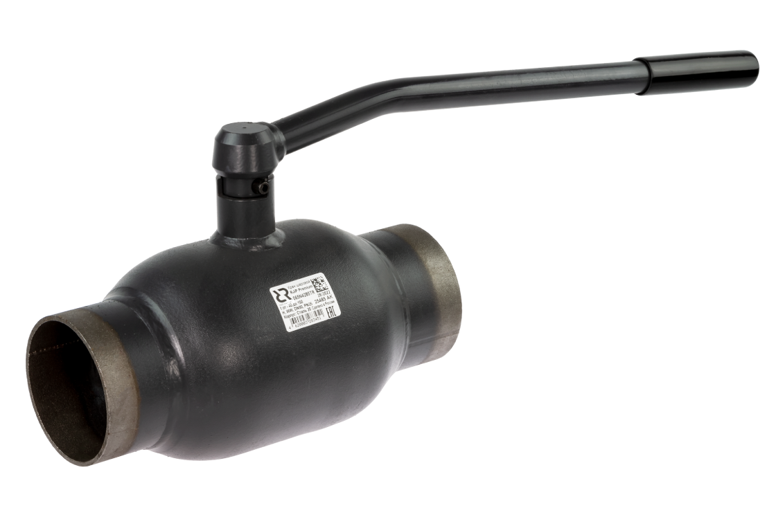 Ридан RJIP Premium 065N0125GR — Кран шаровой WW DN50 PN40 (приварной, с рукояткой, стандартный проход)