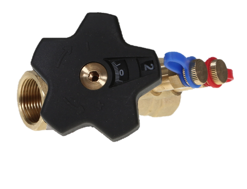 Ридан MVT-R 003Z4042R DN20 — Ручной балансировочный клапан с дренажем