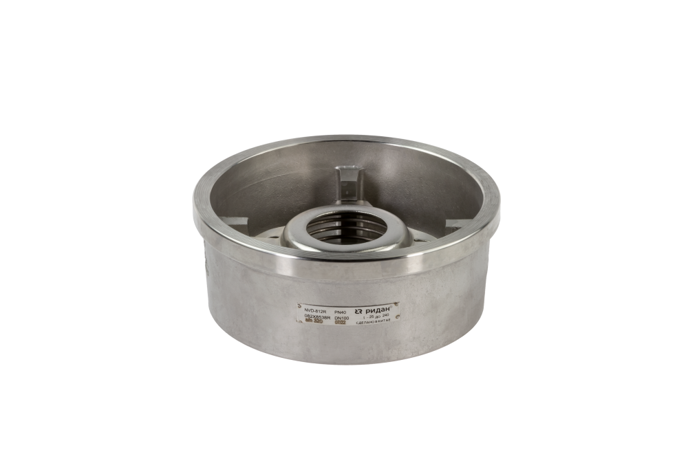 Ридан NVD-812R 082X8539R — Клапан обратный межфланцевый пружинный тарельчатый, PN40, DN125, AISI 316