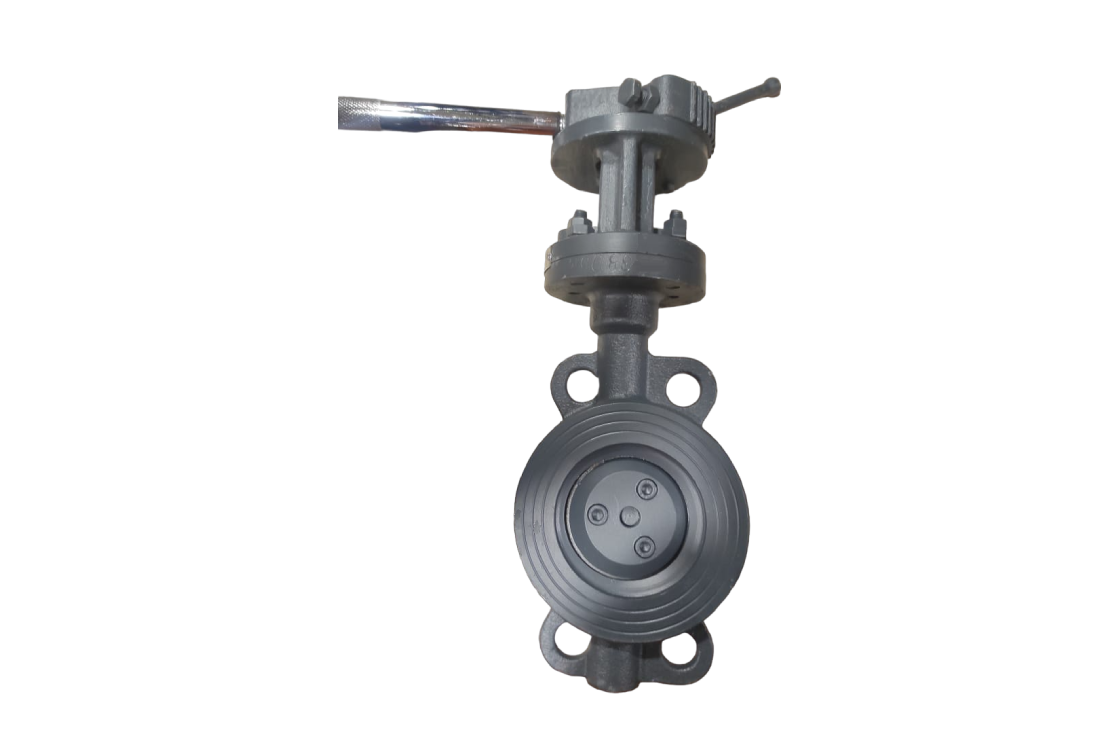 Затворы дисковые стальные ЗДМ 2WH PN25 с рукояткой