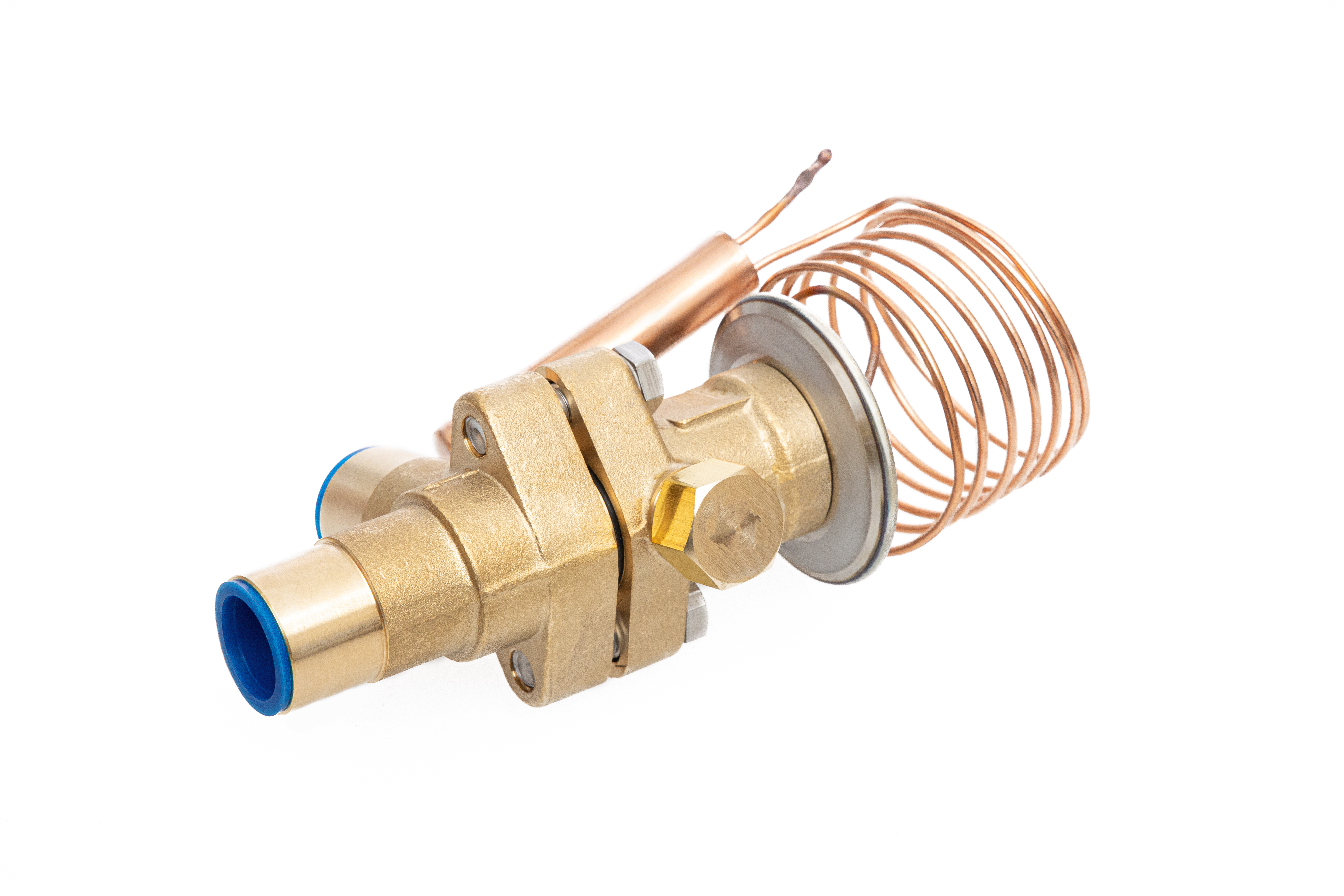 Ридан 069B2208R — Клапан терморегулирующий TE12-8, R22, T кипения -40...10 ℃, угловой, присоединительные патрубки 7/8"