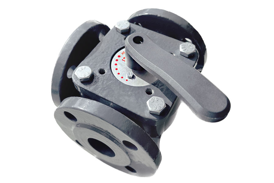 Ридан 065Z0437R — Клапан регулирующий поворотный HFE-3R DN150, Kvs 400, чугун, фланцевый, Тмакс - 110 ℃, PN6