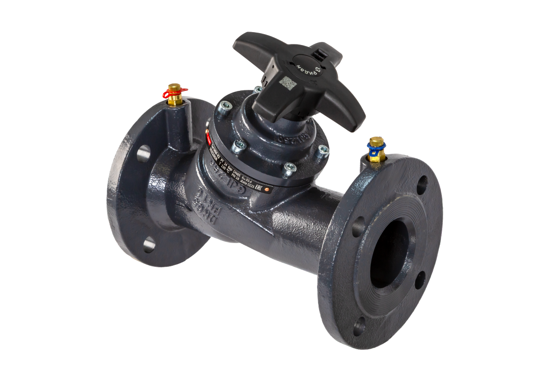 Ридан 003Z1141R — Ручной балансировочный клапан MNF-R2 DN250, фланцевый, PN16, Tmax 130 °C