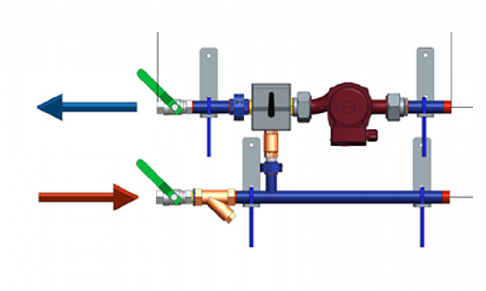 Ридан 150U3624 — Узлы теплоснабжения без термоманометров АУУ-T-32-9,5-16