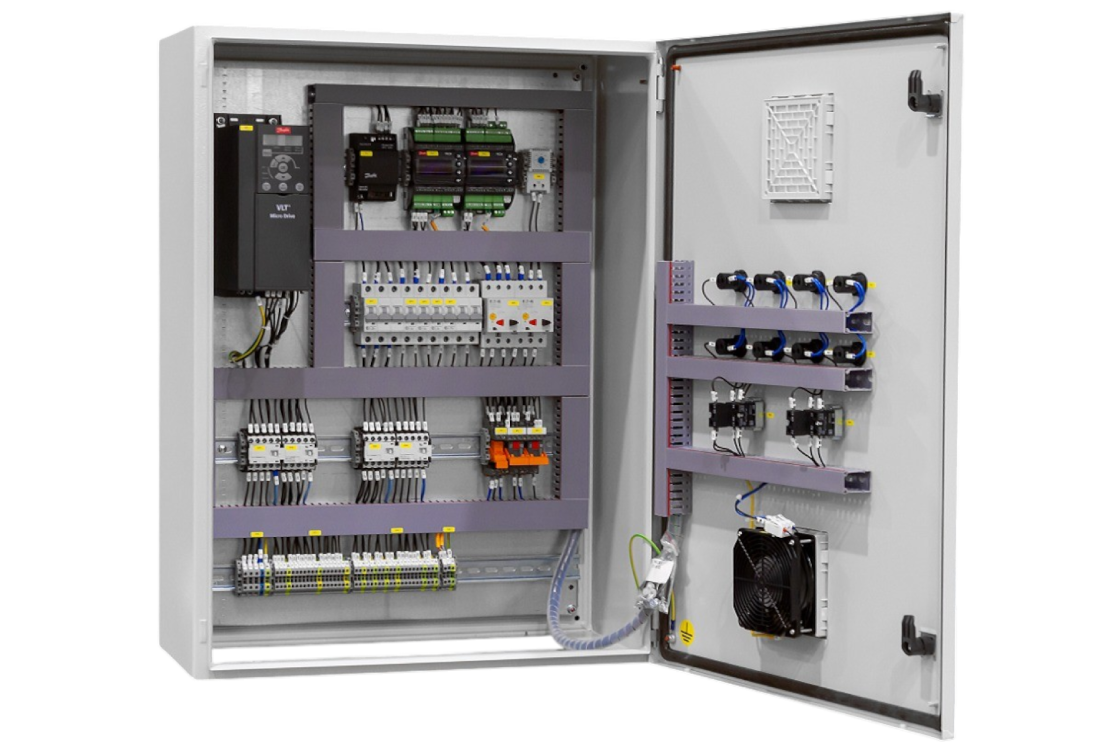 Ридан 087H373323 — Шкаф управления насосами для индивидуальных проектов, 5,5 кВт