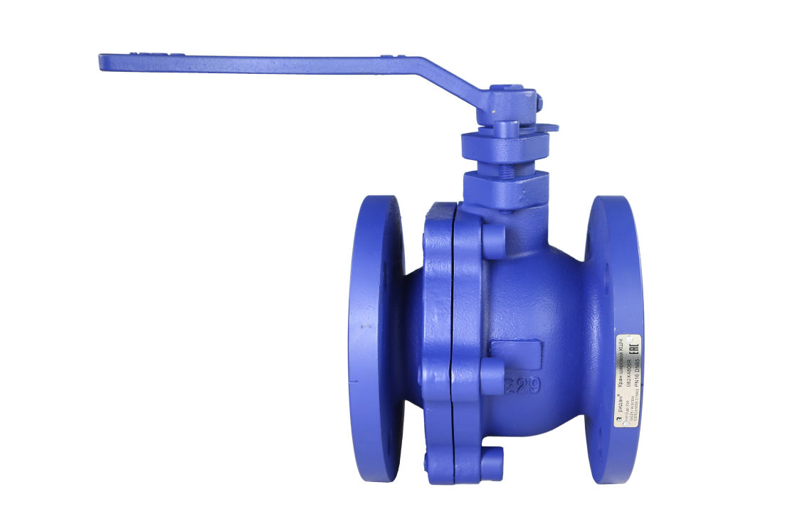 Краны шаровые чугунные полнопроходные КШЧ Ридан