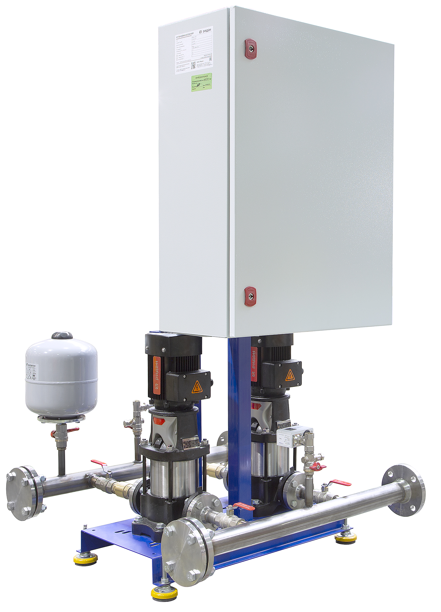 Ридан 215NS2135 — Установка (станция) насосная WaterJump-2CW-25-50-F-RMV 3-6F